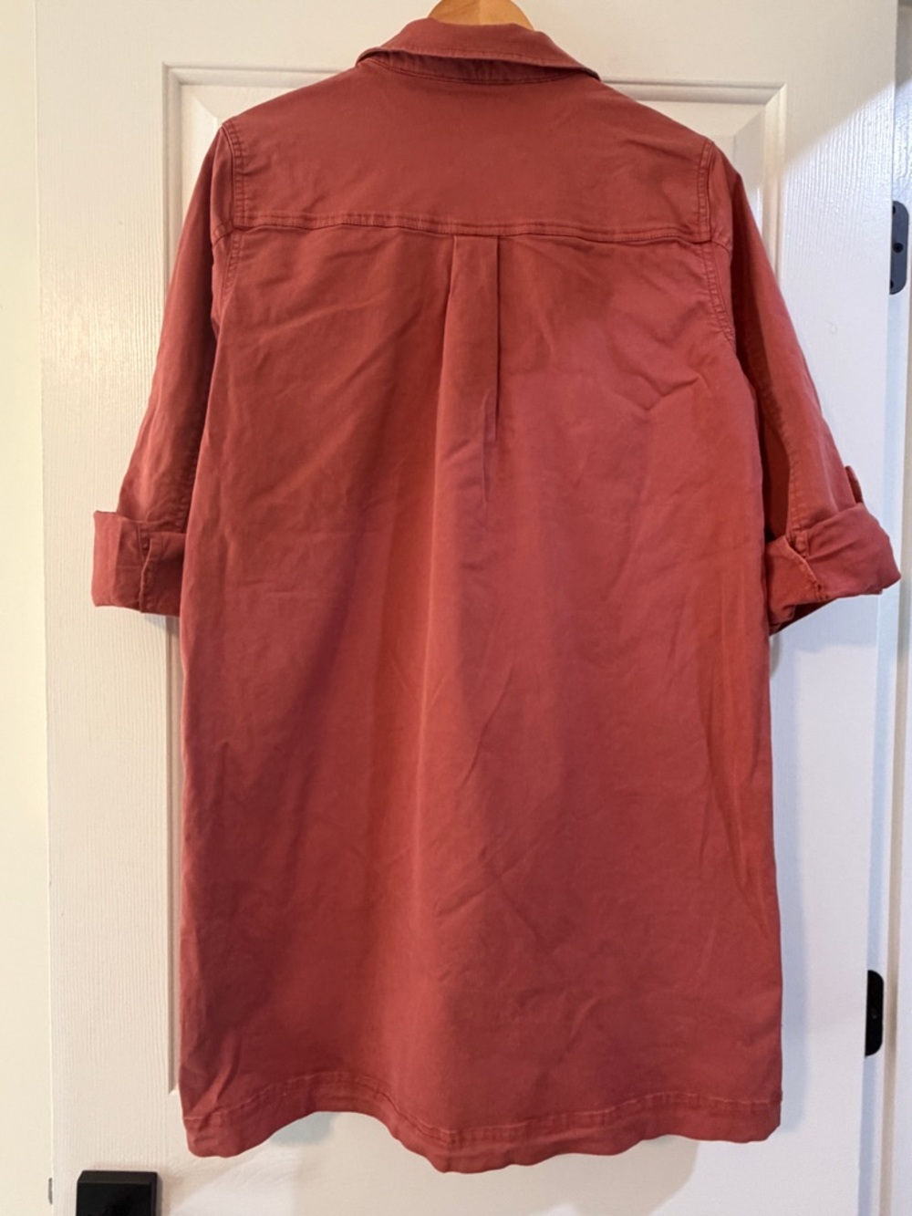 Michael Stars Eleanor Utility Dress in Clay - Picture 6 of 7